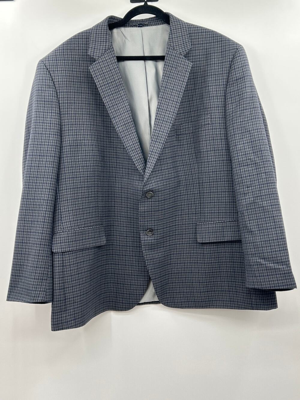 JOS. A. BANK Houndstooth Check Wool Blend Blazer Traditional Fit 52R Business
